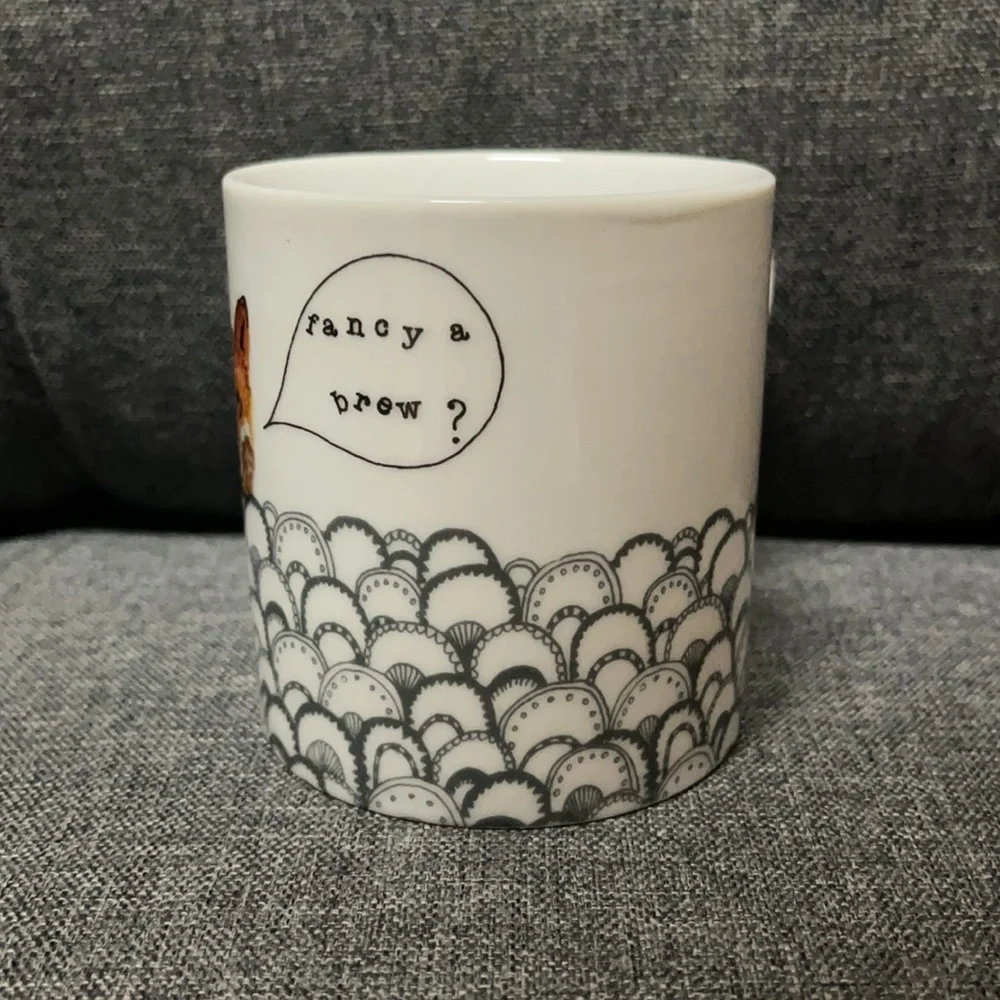 Urban Outfitters Fox Mug